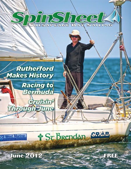 Matt Rutherford makes history.. and the cover of SpinSheet in 2012.