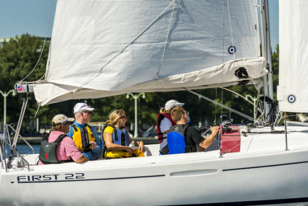 Recovering Warrior Regatta Photo by Ben Cushwa (505 worlds roundup)