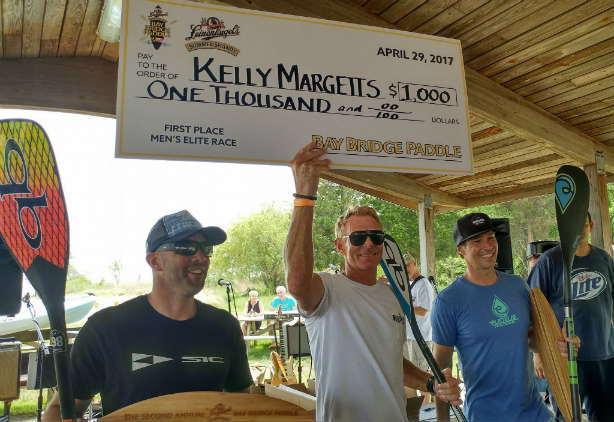 $1,000 goes to Kelly Margetts! (from the Bay Bridge Paddle FB page)