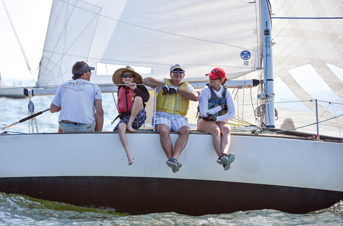 There are many benefits to going for a sail with family.