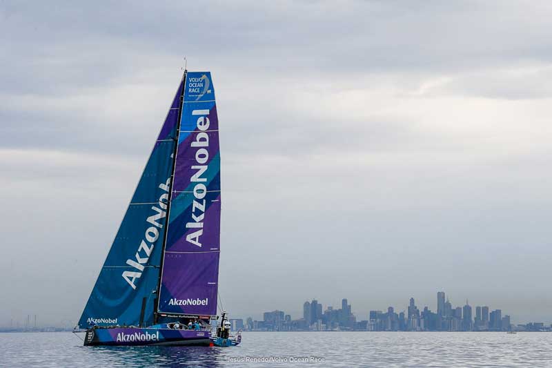 Enter to win a trip to Newport! Photo courtesy Volvo Ocean Race