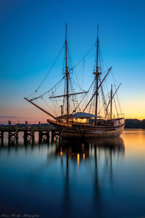 Chesapeake tallship by Brian Haislip