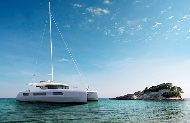 The new Lagoon 50. Photo courtesy Lagoon 