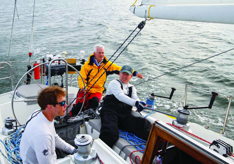 Sailing offshore from Annapolis to Newport