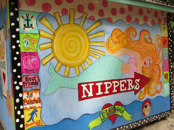 Nipper's Beach Bar on Great Guana Cay
