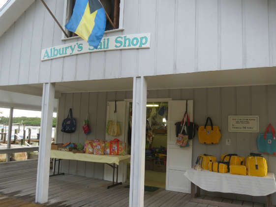 Albury's Sail Shop on Man O'War Cay