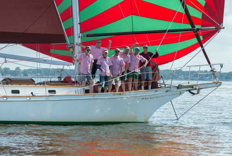 Schooner Adventurer Crew Cheer