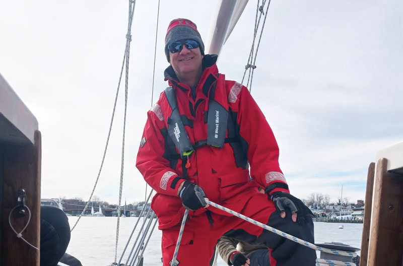 Sailing foul weather gear