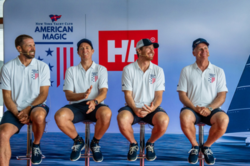 American Magic team photo