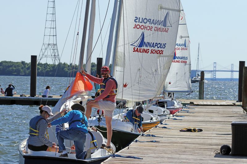 sailing school boats