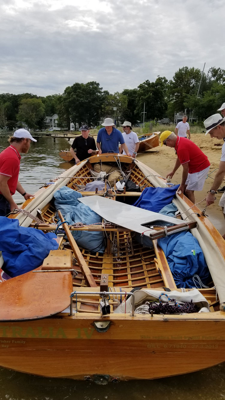 The Aussie 18s launch in Annapolis!. Photo by Craig Ligibel