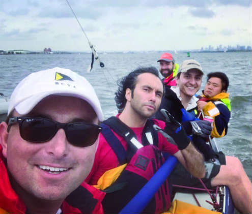 The author and his BCYA Summer Sailstice crew.