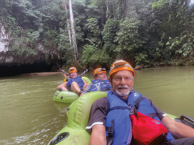 Tubing in Belize