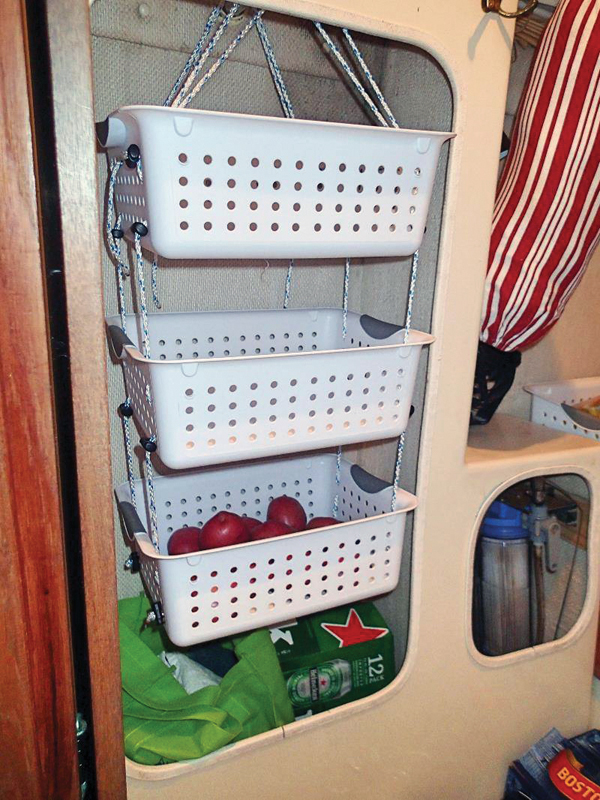 onboard fruit and vegetable storage