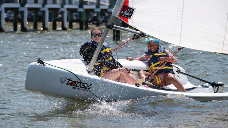 Photo courtesy of Brendan Sailing Brendan Sailing sail camp