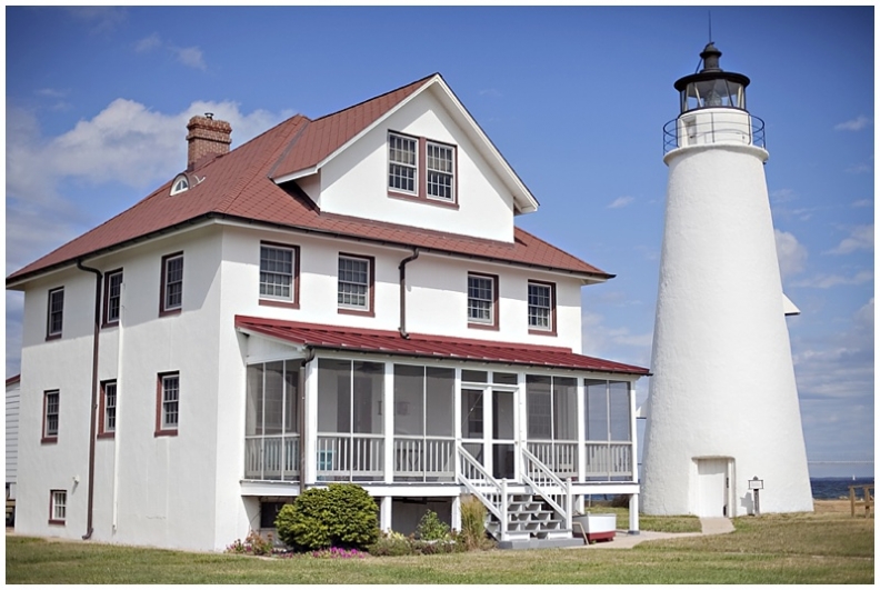 Cove Point Lighthouse Keepers House Outside