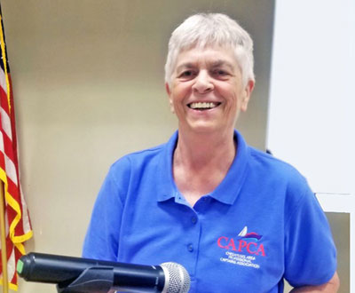 Captain Priscilla Travis and other USCG-licensed captains are part of the CAPCA Speakers Bureau