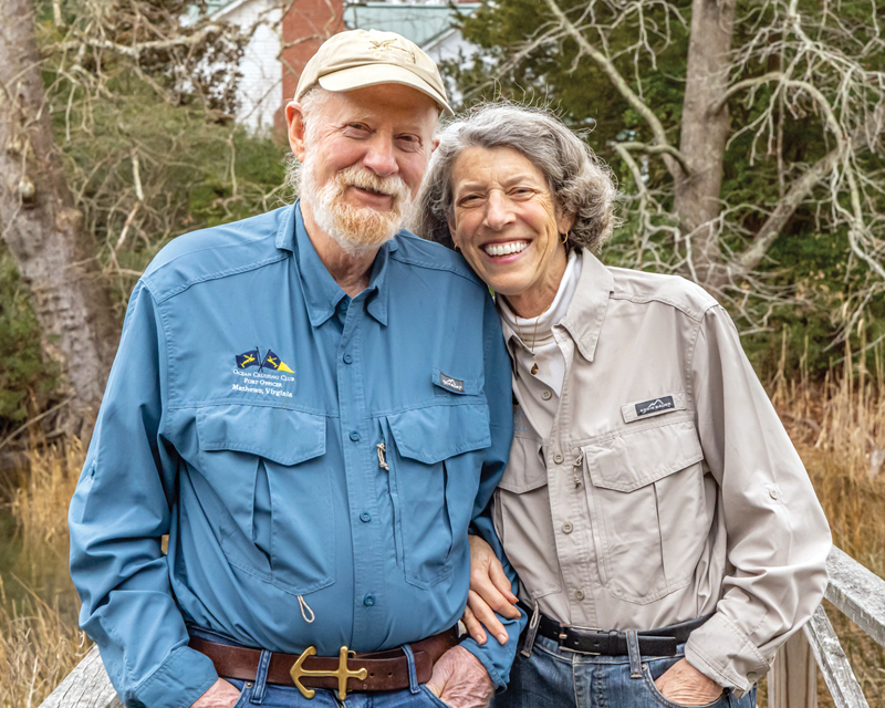 Bill and Chris Burry, Ocean Cruising Club Port Officers