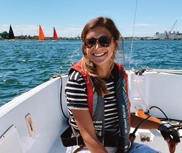 Christine sailing Christine sailing