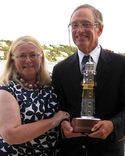 Connie and Mike Cone and the Lighthouse