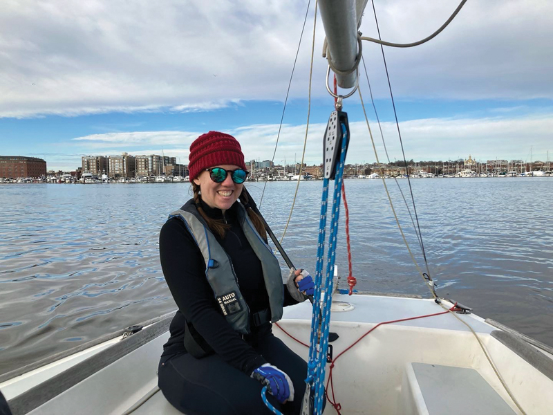 Skippers of the future set sail on harbour