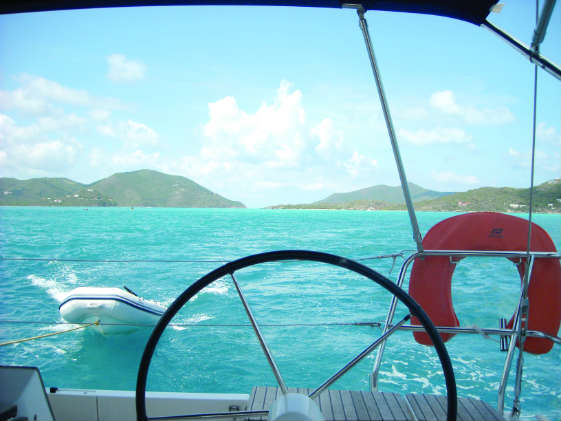 Chartering in the BVI. Photo by Molly Winans/ SpinSheet