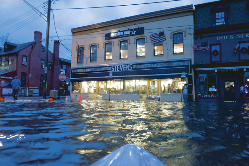 Flooding in Annapolis