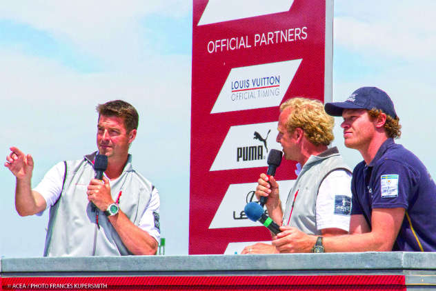 At the America's Cup in San Francisco.