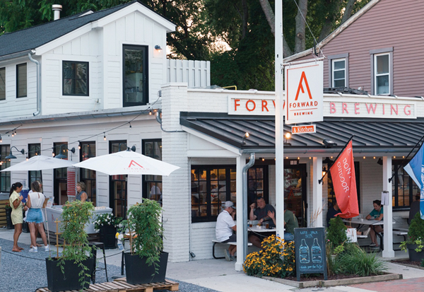 Forward Brewing on Fourth St. in Annapolis
