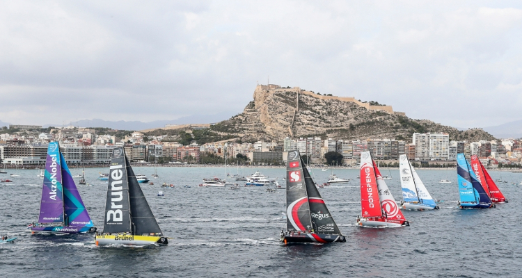 Volvo Ocean Race Start