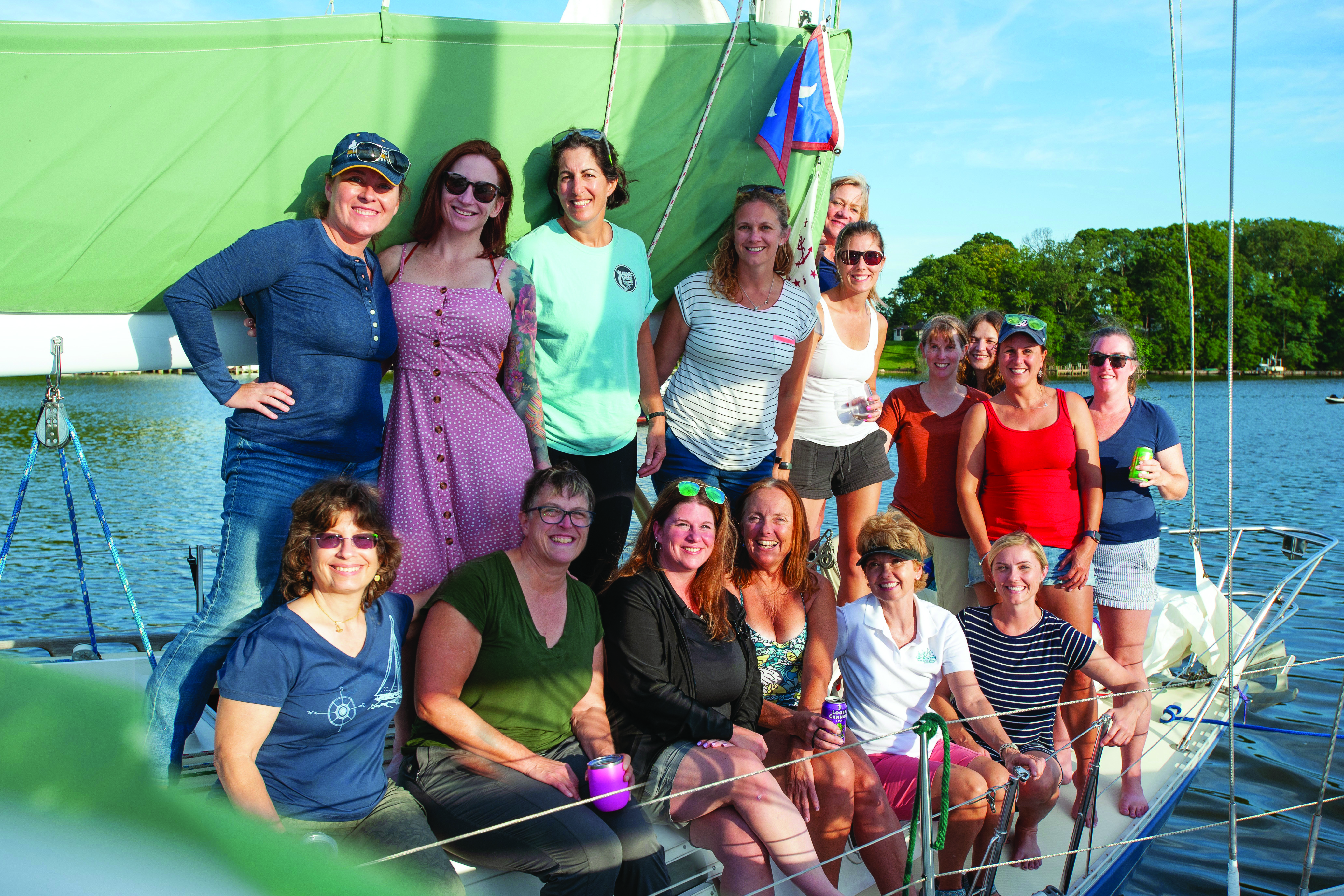 HHSA Women's Cruise participants