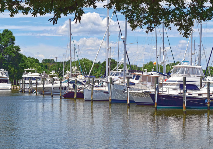 Herrington Harbour Marina.