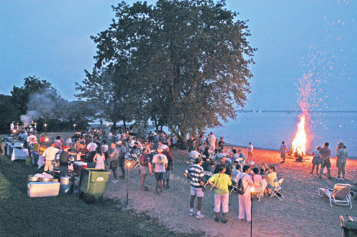 Herrington Harbour Marina beach