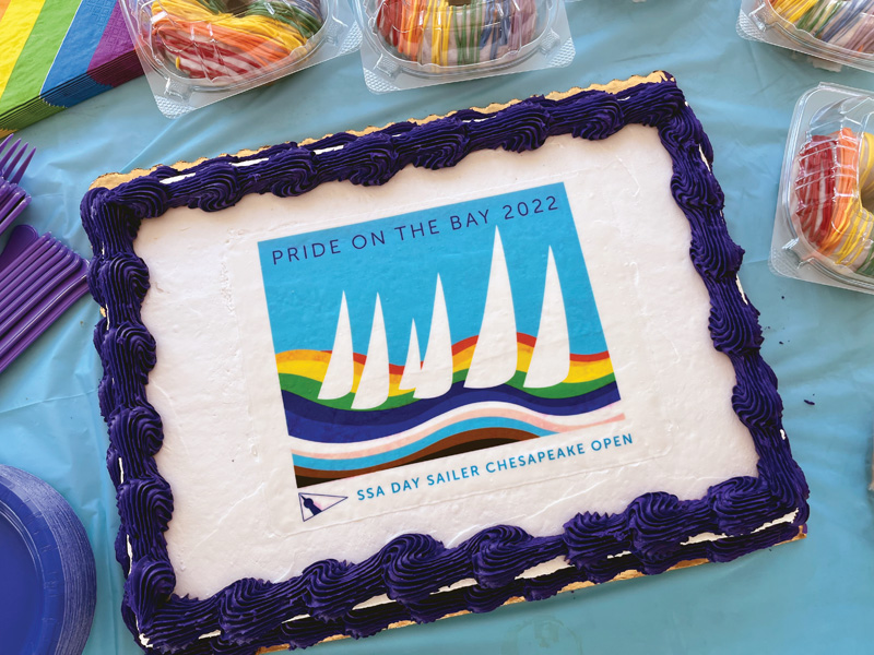sailing with pride cake