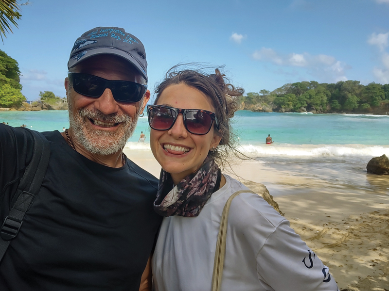 Cruising to Boston Beach, Jamaica