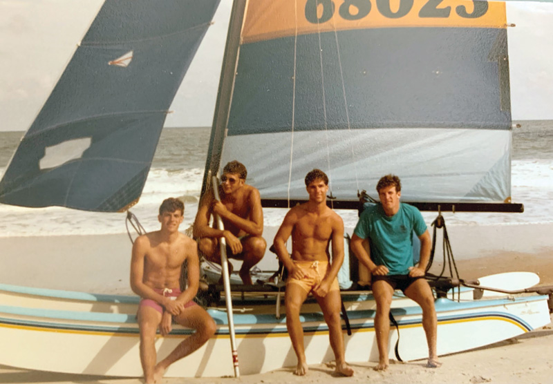 Ft. Lauderdale 1984. Woods, Riley, Kalisch, and Gibson. Ft. Lauderdale 1984. Woods, Riley, Kalisch, and Gibson.