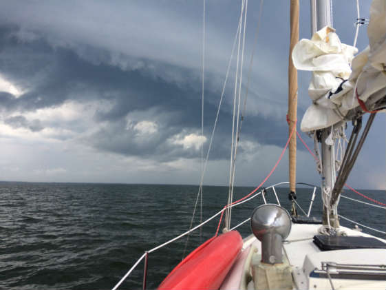 Hello storm cloud. Photo by Shannon Hibberd