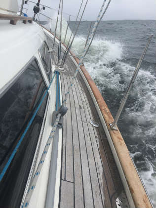 Unexpected conditions can be a challenge, but can also push you to be a better sailor
