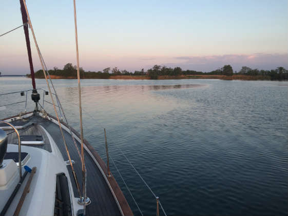 Exploring the creeks of the Bay aboard Osprey