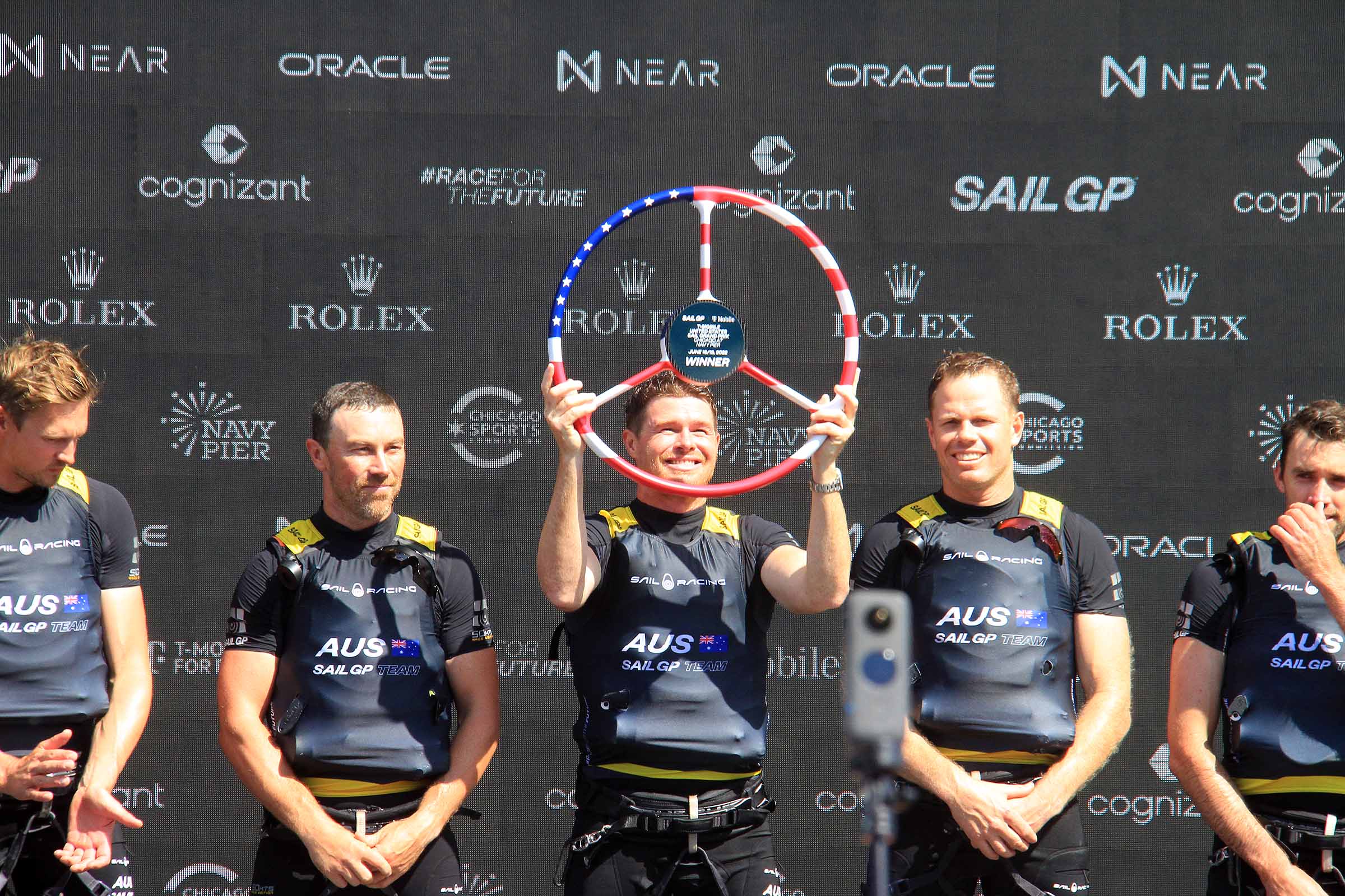 Sail GP Team Australia Wins in Chicago, USA Finishes 7th SpinSheet