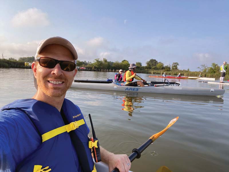Joel Dunn kayak Chesapeake watershed