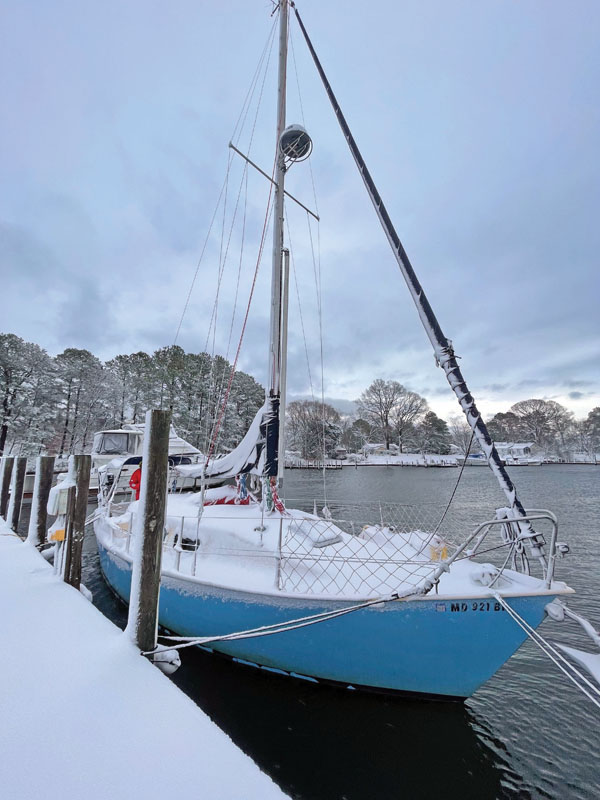 winter sailing