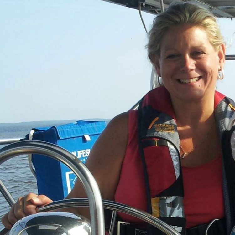 Lora has enjoyed chartering on the Bay and beyond and is an active member of Singles on Sailboats.