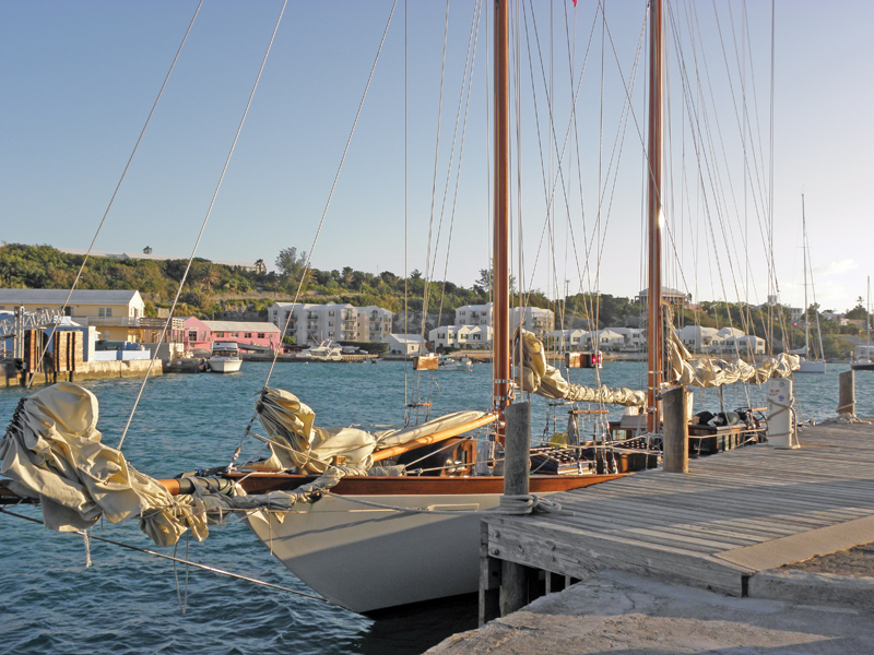 Mary Rose At Customs in Bermuda