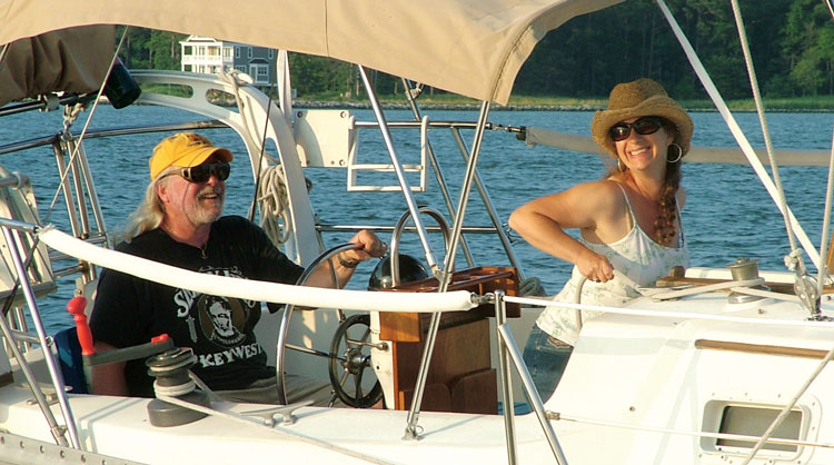 Blue Crab Chesapeake Charters out of Rock Hall, MD, offers a variety of sailboat cruising packages. Photo courtest of Blue Crab Charters