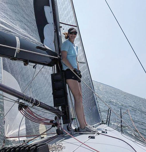 Sailing expanded Meagan Bryant's bucket list.