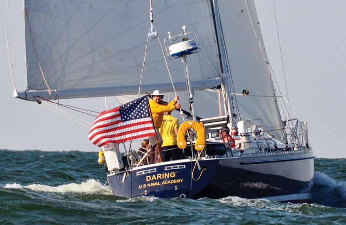 USNA sailboat DARING