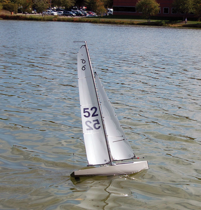 RC sailing has become popular over the years because it is fun and quite satisfying. Photo courtesy of Richmond Model Yacht Club