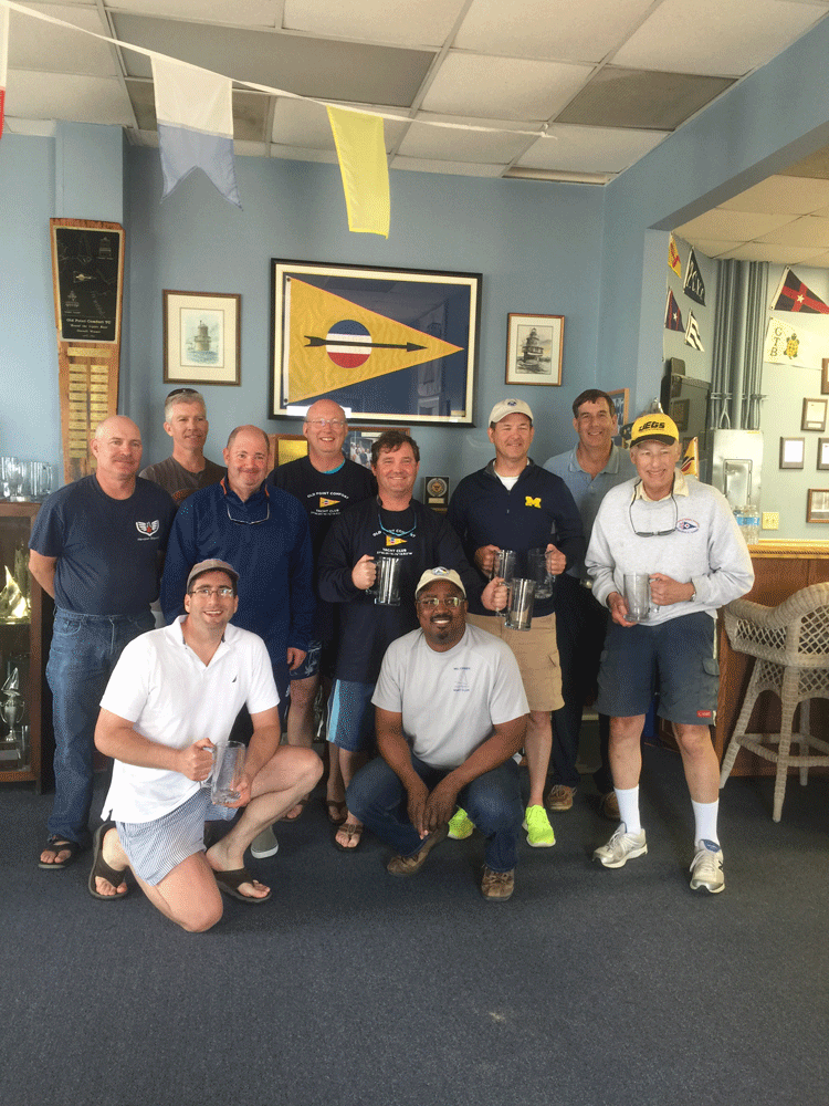 Racing At Old Point Comfort Yacht Club