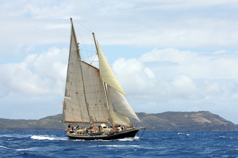 The 88-foot schooner Ocean Star. Photo by Tim Wright